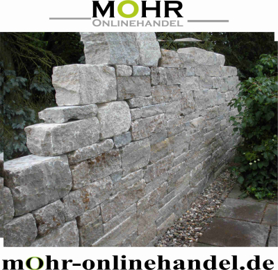 Muschelkalk Mauersteine System Mauersteine schwere Bauweise 1000KG